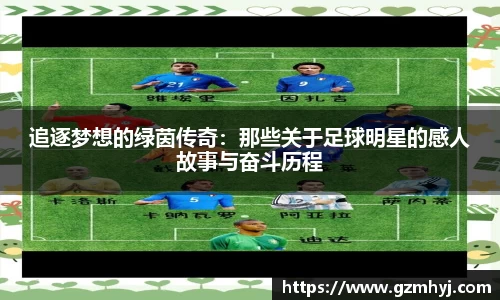追逐梦想的绿茵传奇：那些关于足球明星的感人故事与奋斗历程